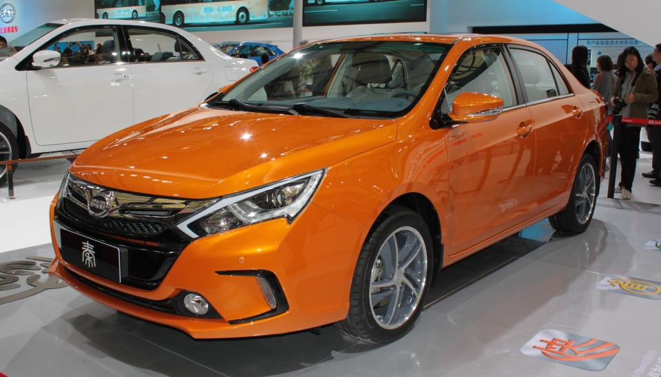BYD samochód chiński