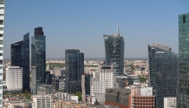Warszawa wieżowce