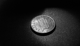 cent jednocentówka moneta