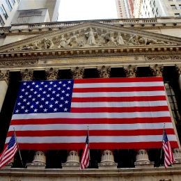 Wall Street NYSE budynek giełda