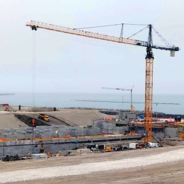 Budowa tunelu żuraw