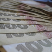 Ukraina pieniądze waluta hrywna