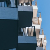 balkon blok budynek